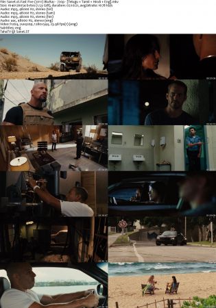Fast &amp; Furious Octalogy 2001 - 2017 BluRay 720p Telugu + Tamil + Hindi + EngMB