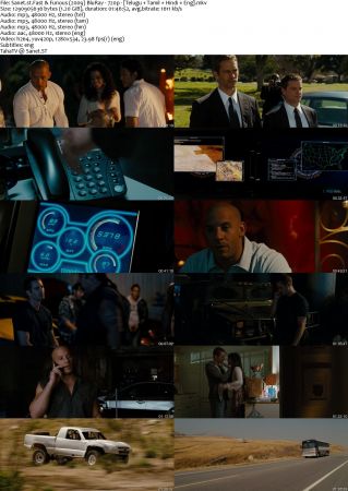 Fast &amp; Furious Octalogy 2001 - 2017 BluRay 720p Telugu + Tamil + Hindi + EngMB