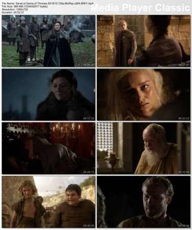 Game of Thrones S01 COMPLETE 720p BluRay x264-MIKY