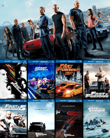 Fast &amp; Furious Octalogy 2001 - 2017 BluRay 720p Telugu + Tamil + Hindi + EngMB
