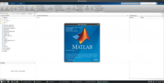MathWorks MATLAB R2019a v9.6.0.1174912 Update 5 Only Linux (x64)