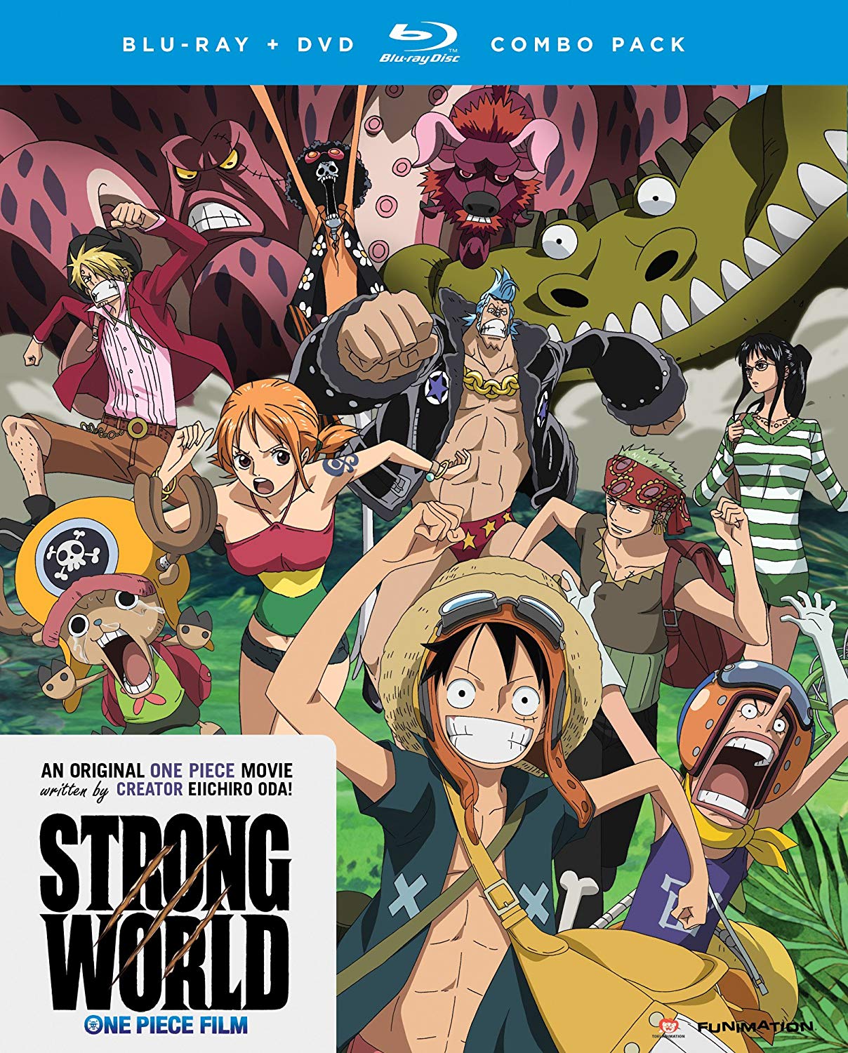 one piece strong world english