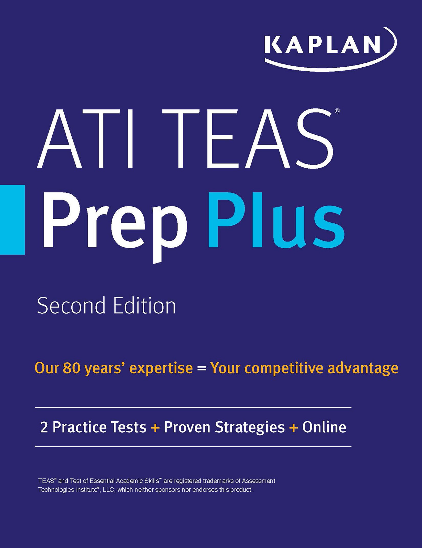 ATI TEAS Prep Plus 2 Practice Tests + Proven Strategies + Online