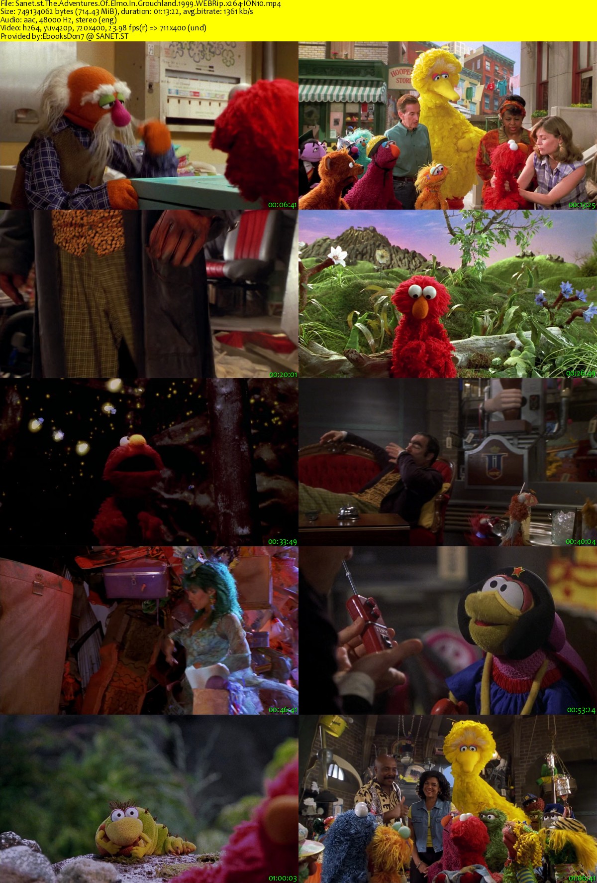 The Adventures Of Elmo In Grouchland 1999 WEBRip x264-ION10 - SoftArchive