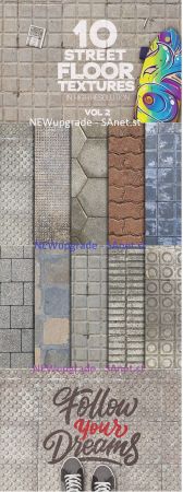 Street Floor Textures x10 Vol 2   333661