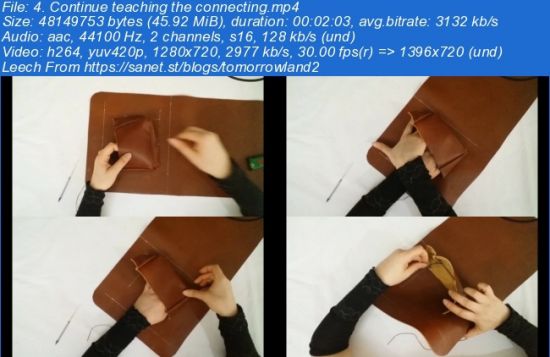 Become a Master in Making Leather Bag