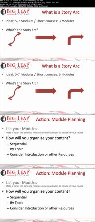  Big Leap Bootcamp - Part 2: Planning Your Course 