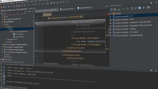 Fundamentals of Building from Projects in AEM