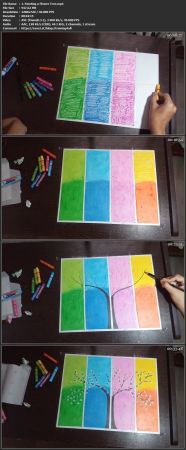 Oil Pastel Paintings