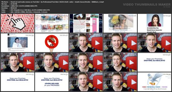 Stand out and make money on YouTube! - by Professional YouTuber JAZZA