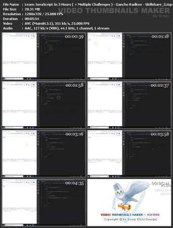  Learn JavaScript In 3 Hours ( + Multiple Challenges )