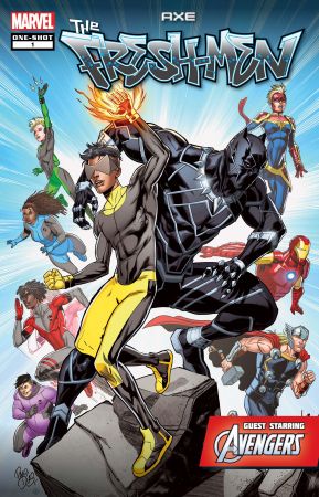 AXE-The Freshmen, Featuring The Avengers 01 2019 digital MidnightRider