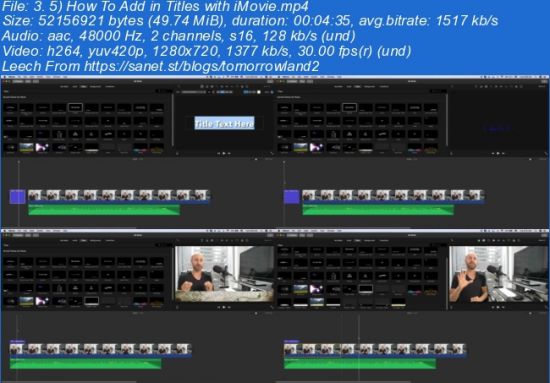 Complete iMovie Master Class - Go From Beginner To Advanced