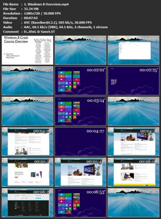 Windows 8 Crash Course with 50 Tips
