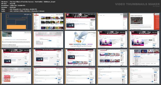 The Four Pillars of YouTube Success 