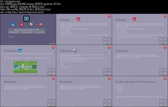 Angular automation with Protractor + Typescript + Cucumber