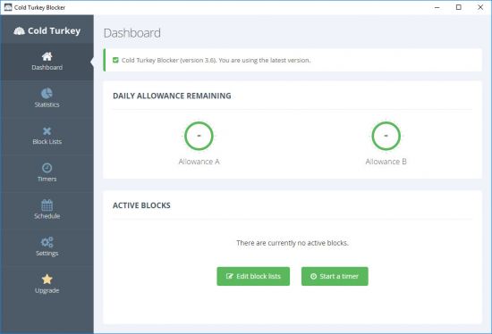 Cold Turkey Blocker Pro 4.7