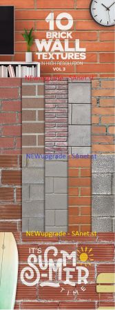 Brick Wall Textures x10 Vol 3   340263