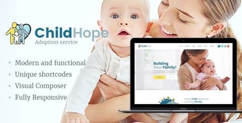 DesignOptimal ThemeForest ChildHope v1 1 1 Child Adoption Service Charity Nonprofit WordPress Theme 19924237
