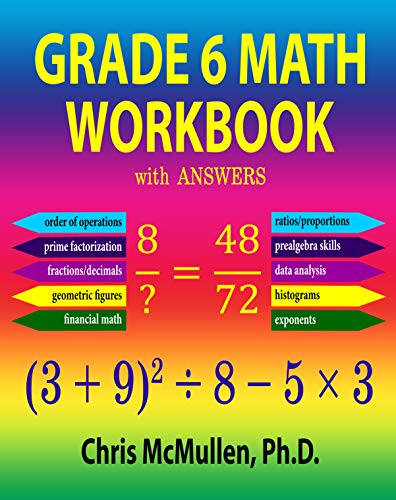 Grade 6 Math Workbook with Answers (Improve Your Math Fluency 21)