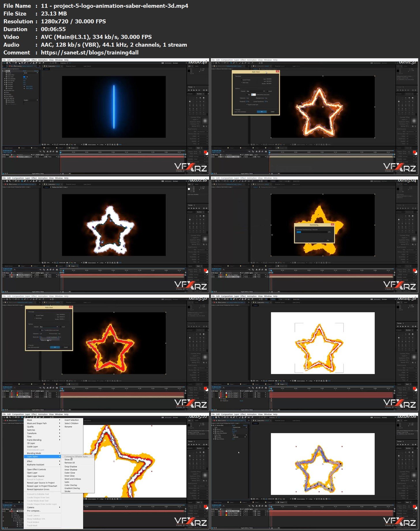 saber effect after effects download