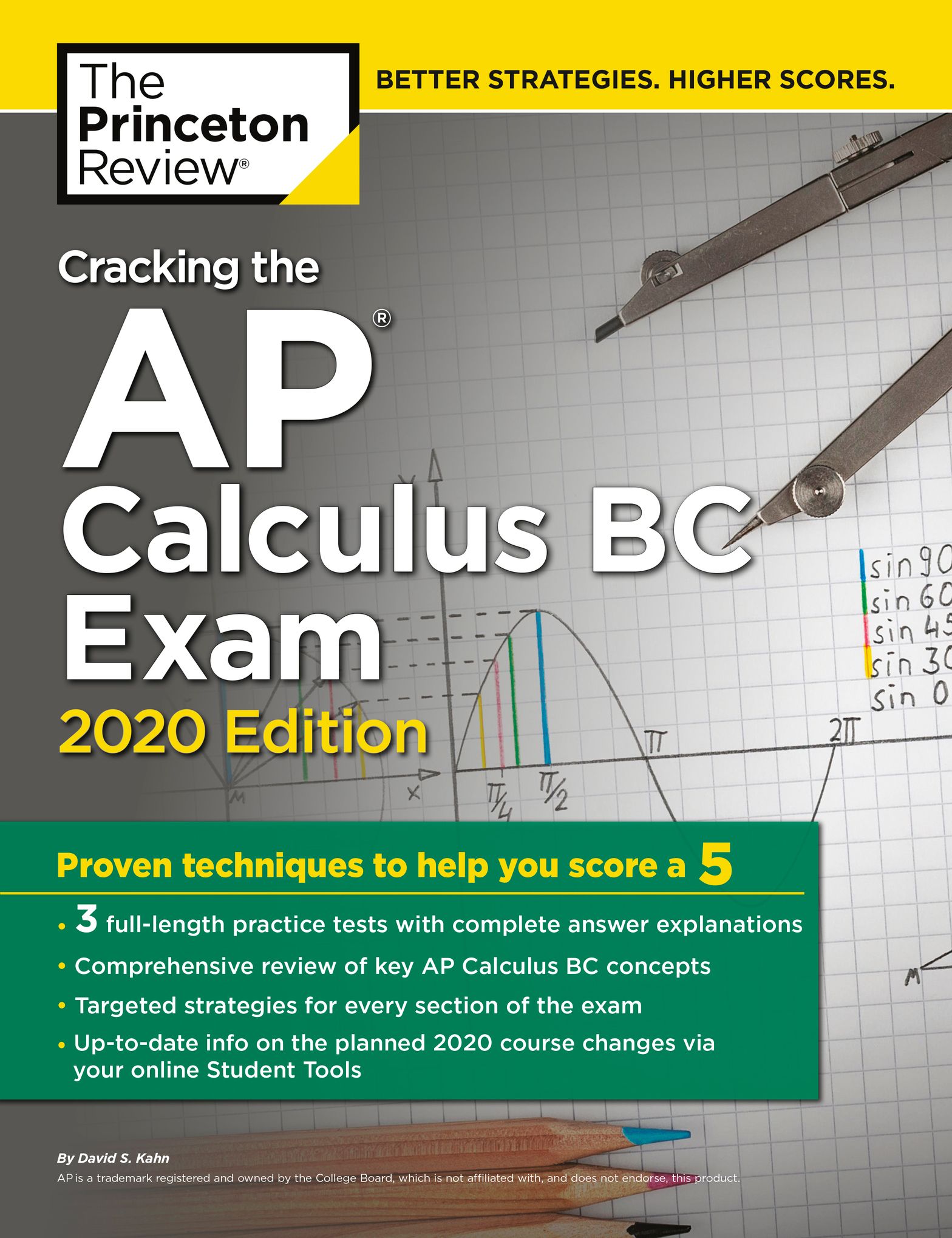 Cracking the AP Calculus BC Exam, 2020 Edition Practice Tests & Proven
