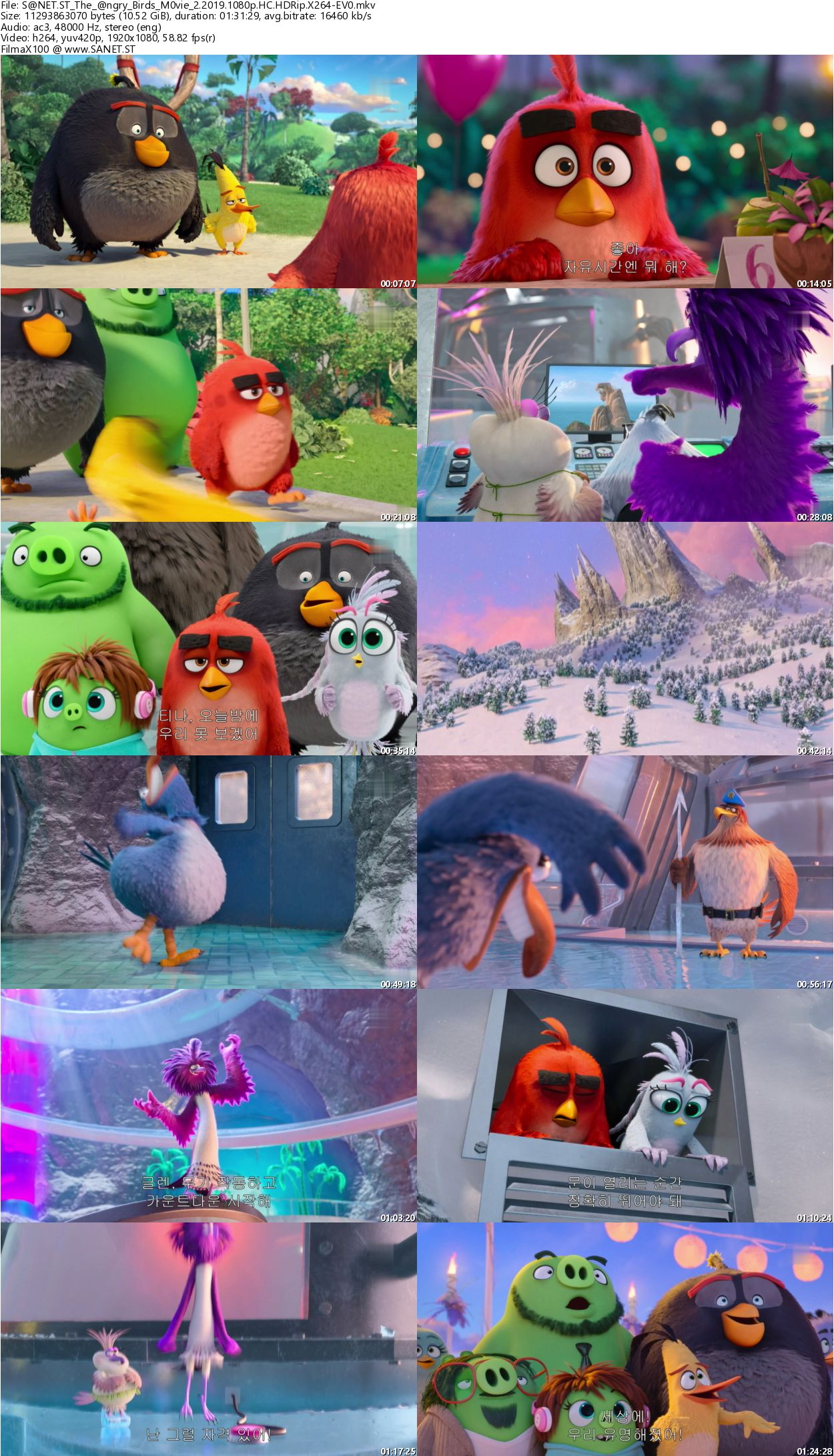 voices of angry birds 2