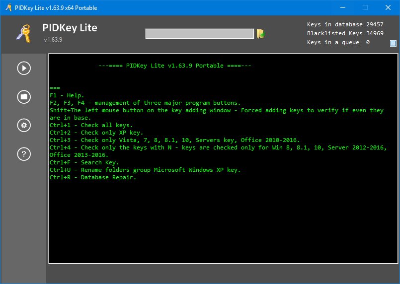 PIDKey Lite 1.64.4 b35 instaling