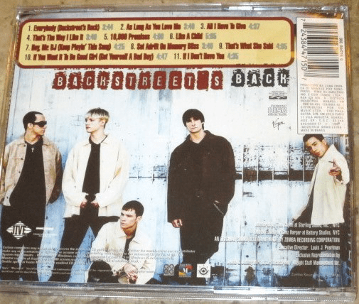Download Backstreet Boys ‎– Backstreet's Back (1997) [CD-Rip] - SoftArchive