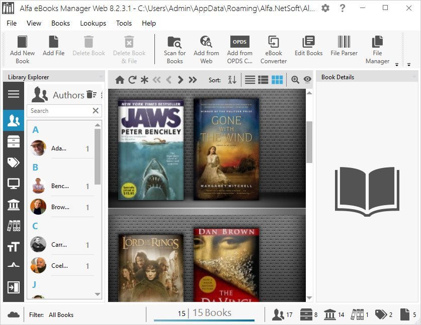 Alfa eBooks Manager Pro 8.6.20.1 download the new version for ios