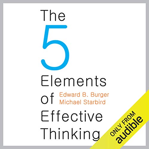 The Five Elements of Effective Thinking (Audibook)