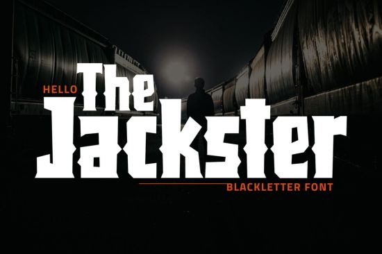 Jackster   Blackletter Font