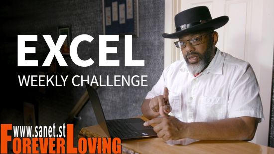 Excel Weekly Challenge (Updated 10/11/2019)
