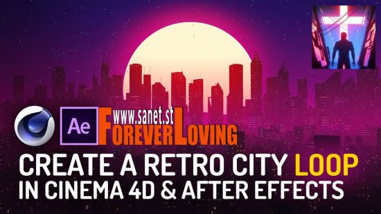 Create a Retro City Loop in Cinema 4D &amp; After Effects