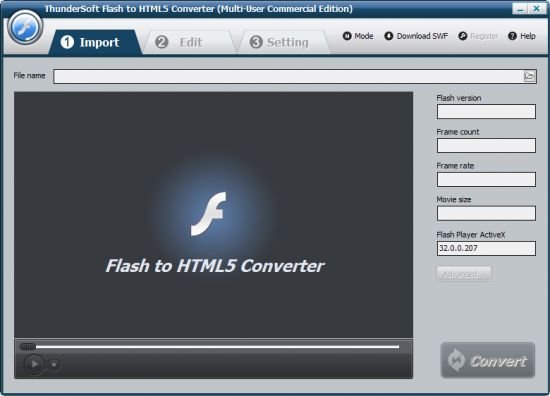 for ios download ThunderSoft Flash to Video Converter 5.2.0