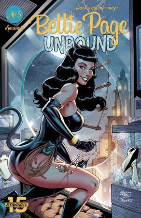 Bettie Page-Unbound 005 2019 5 covers Digital DR &amp;amp;amp; Quinch