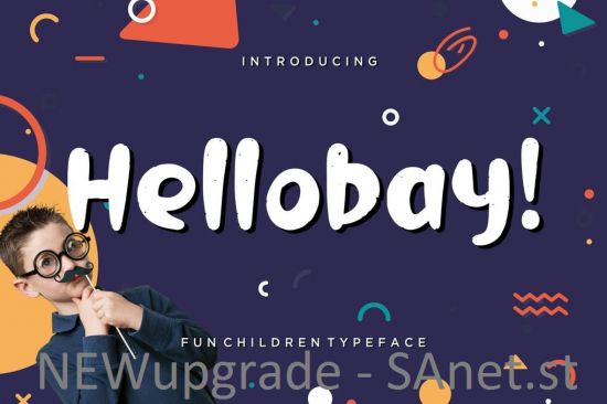 Hellobay Fun Children Typeface