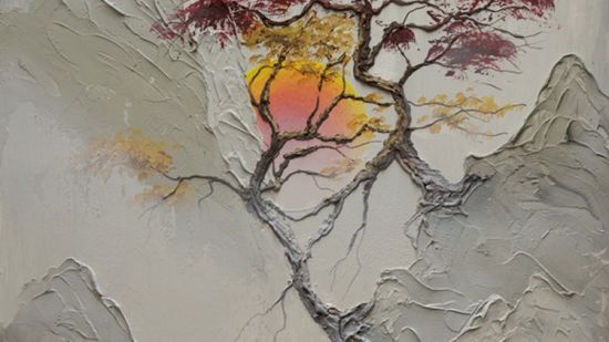 The Joy Of Acrylic Painting: Morning Sunrise