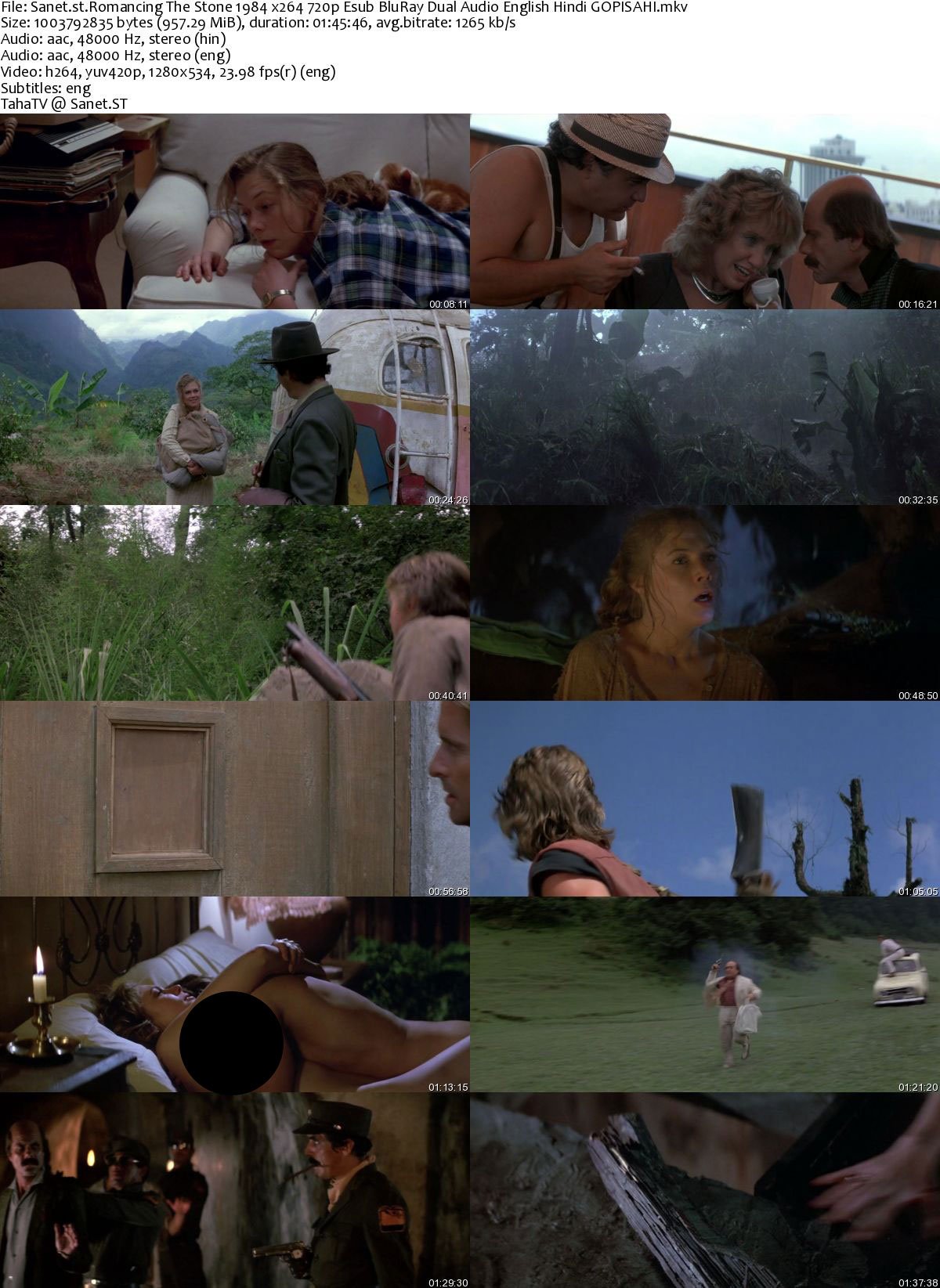 Romancing the stone gif