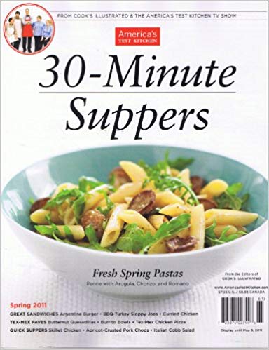 America's Test Kitchen 30-minute Suppers