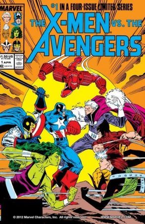 The Story – X-Men vs. The Avengers #1 – 4 (1987)