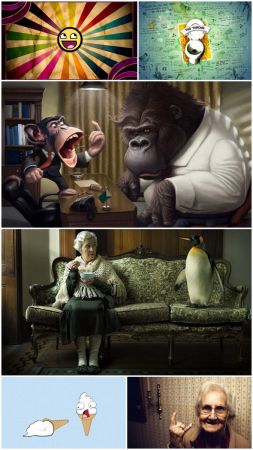 Humorous wallpapers collection 3