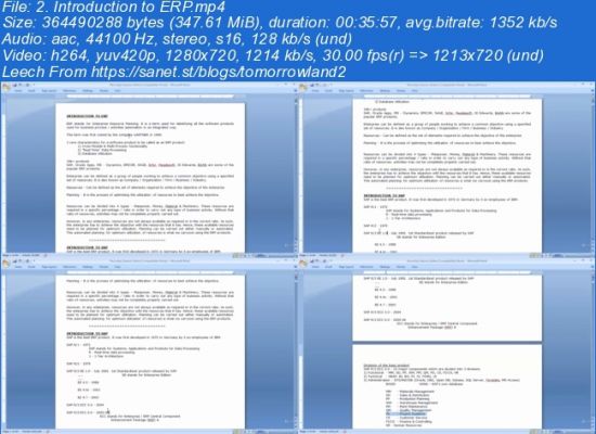 Introduction to ERP and SAP