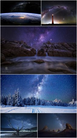 Sci Fi - Milky Way wallpapers collection