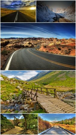 Roads collection wallpapers