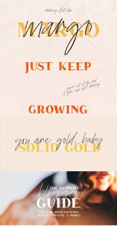 Margo Complete Family Font