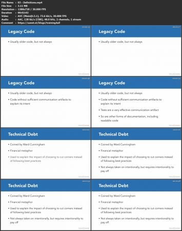 FreeCourseWeb Lynda Agile Software Development Dealing with Legacy Code and Technical Debt
