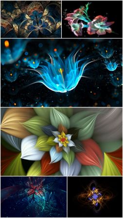 Abstract Fractal wallpaper