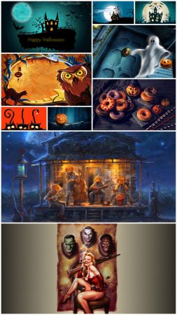 Halloween wallpapers Final Pack