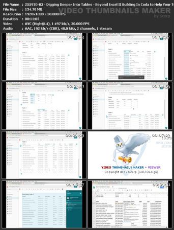 Beyond Excel II: Building In Coda to Help Your Team and Clients